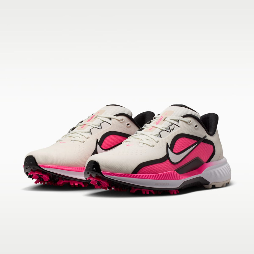 Nike Pegasus 1 G Golf Shoes - Sail/Hyper Pink/Black - Image 5