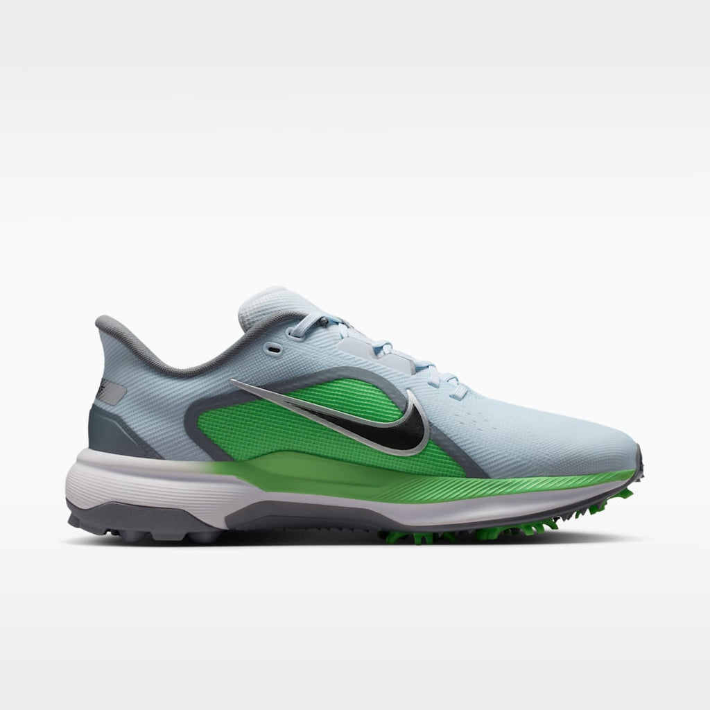 Nike Pegasus 1 G Golf Shoes - Football Grey/Illusion Green/Black - Image 3