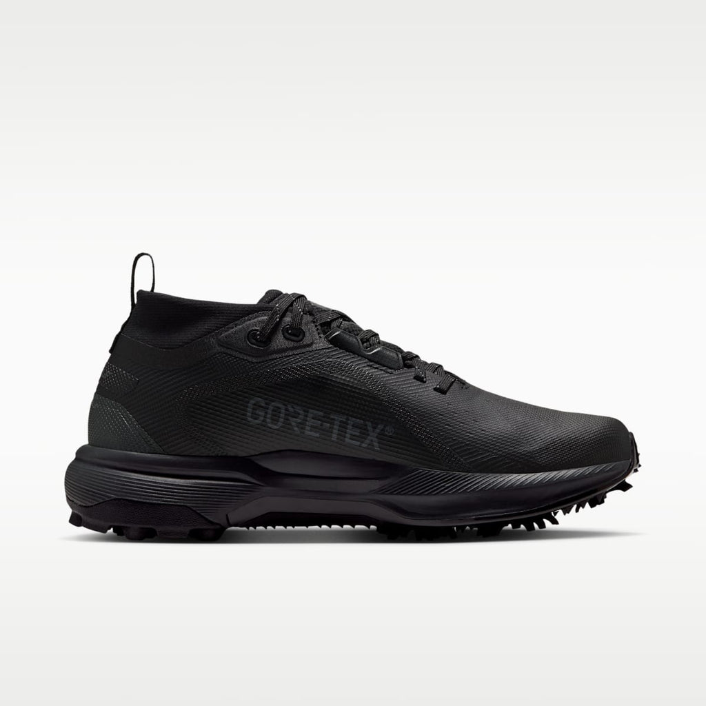 Nike Pegasus 1 G GORE-TEX Men's Waterproof Golf Shoes - Black/Dark Smoke Grey/Black - Image 3