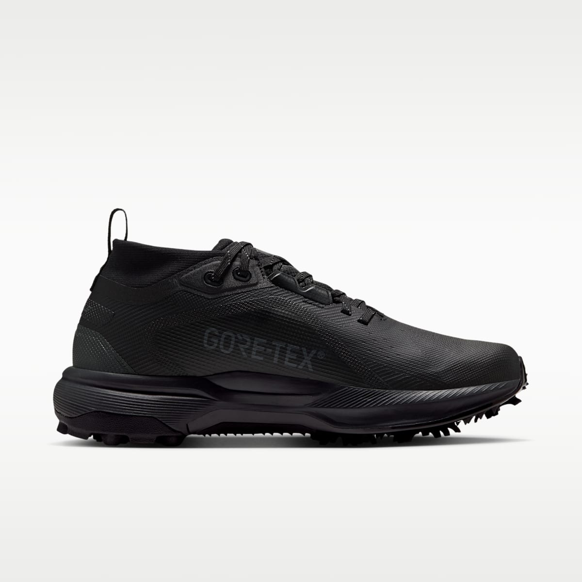 Nike Pegasus 1 G GORE-TEX Men's Waterproof Golf Shoes - Black/Dark Smoke Grey/Black - Image 3