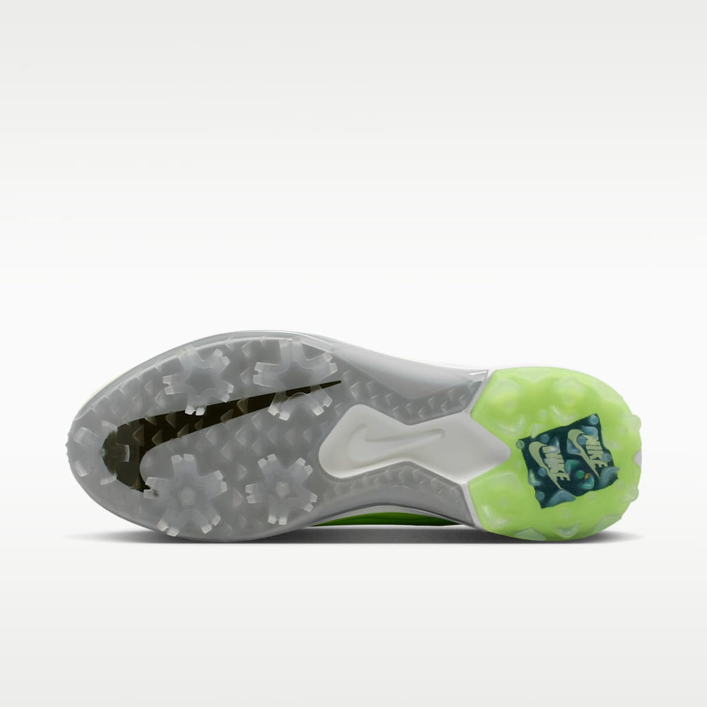 Nike Pegasus 1 G Golf Shoes - Phantom/Volt Ice/Midnight Navy - Image 2