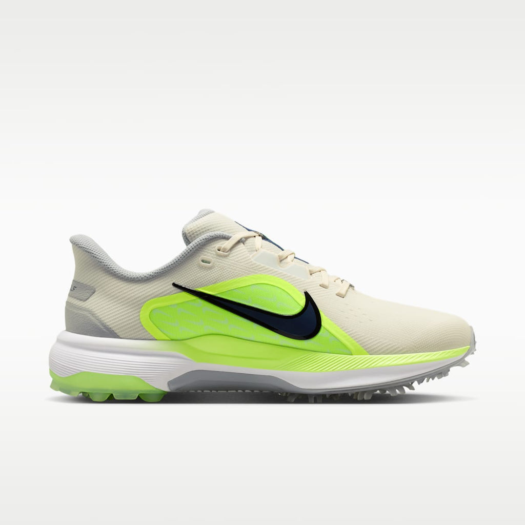 Women's Nike Pegasus 1 G Golf Shoes - Phantom/Volt Ice/Midnight Navy
