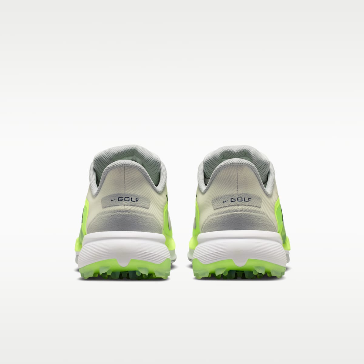 Nike Pegasus 1 G Golf Shoes - Phantom/Volt Ice/Midnight Navy - Image 6