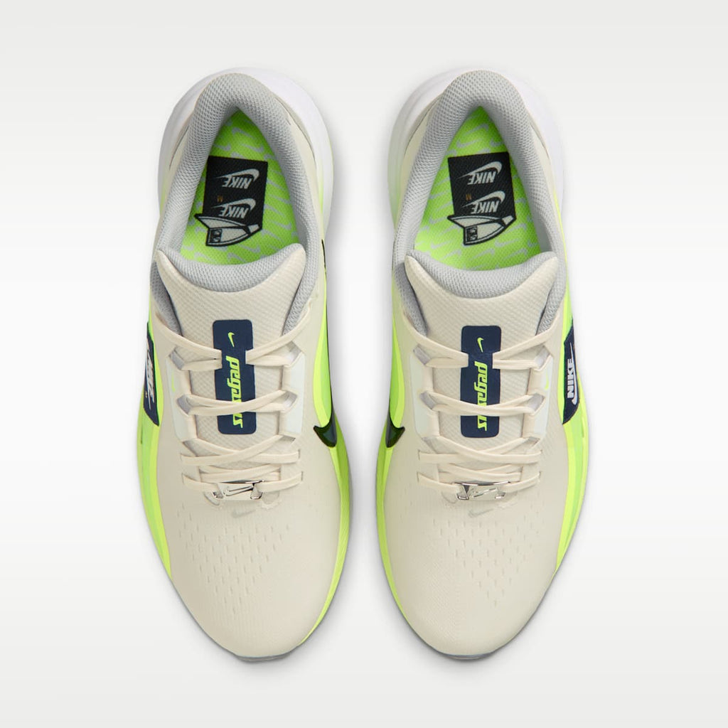 Women's Nike Pegasus 1 G Golf Shoes - Phantom/Volt Ice/Midnight Navy