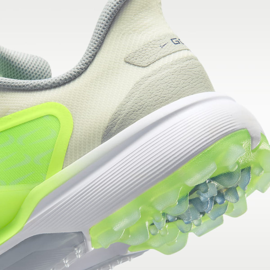 Nike Pegasus 1 G Golf Shoes - Phantom/Volt Ice/Midnight Navy - Image 9