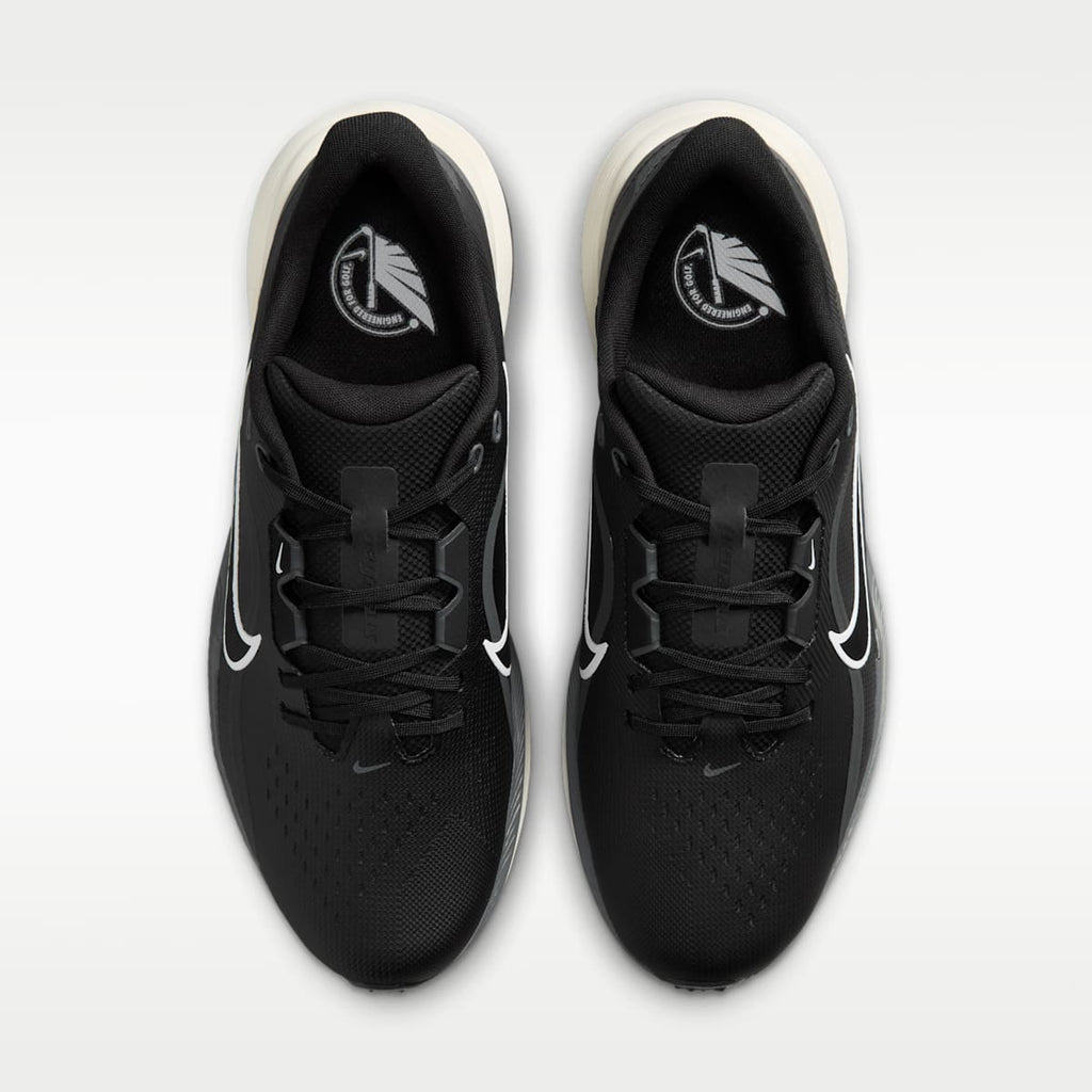 Nike Pegasus 1 G Golf Shoes (Wide) - Black/Sail/White - Image 4
