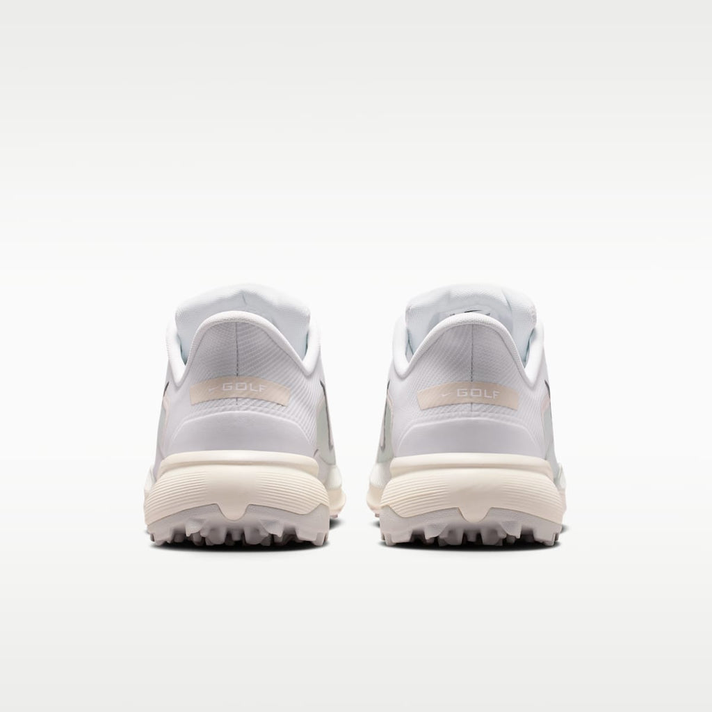 Nike Pegasus 1 G Golf Shoes (Wide) - White/Sail/White - Image 6