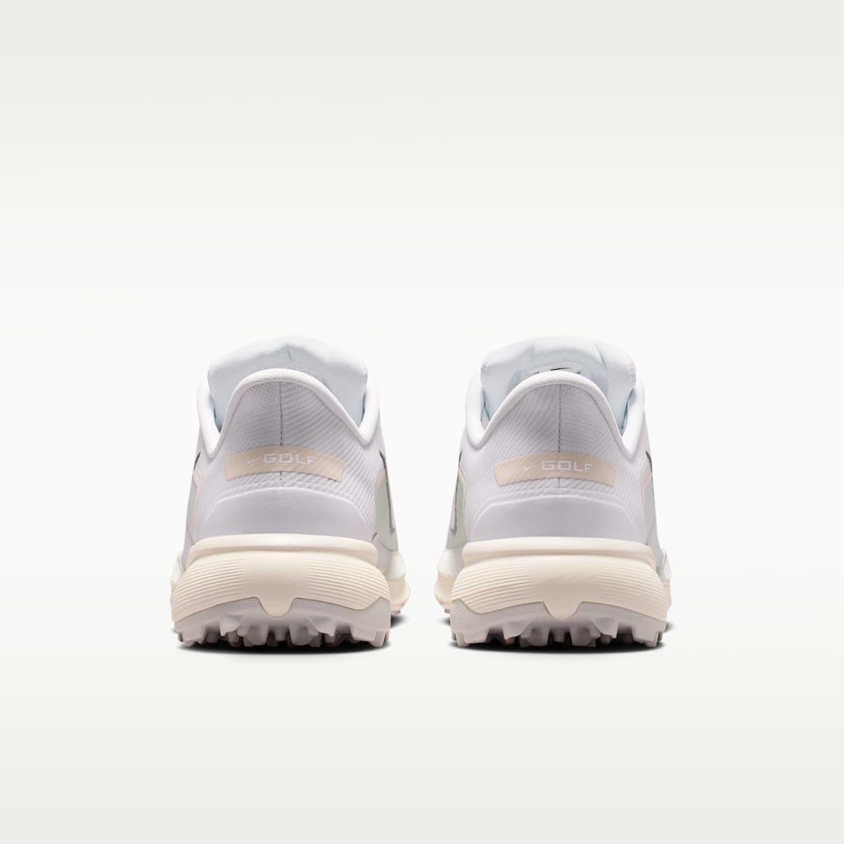 Nike Pegasus 1 G Golf Shoes (Wide) - White/Sail/White - Image 6