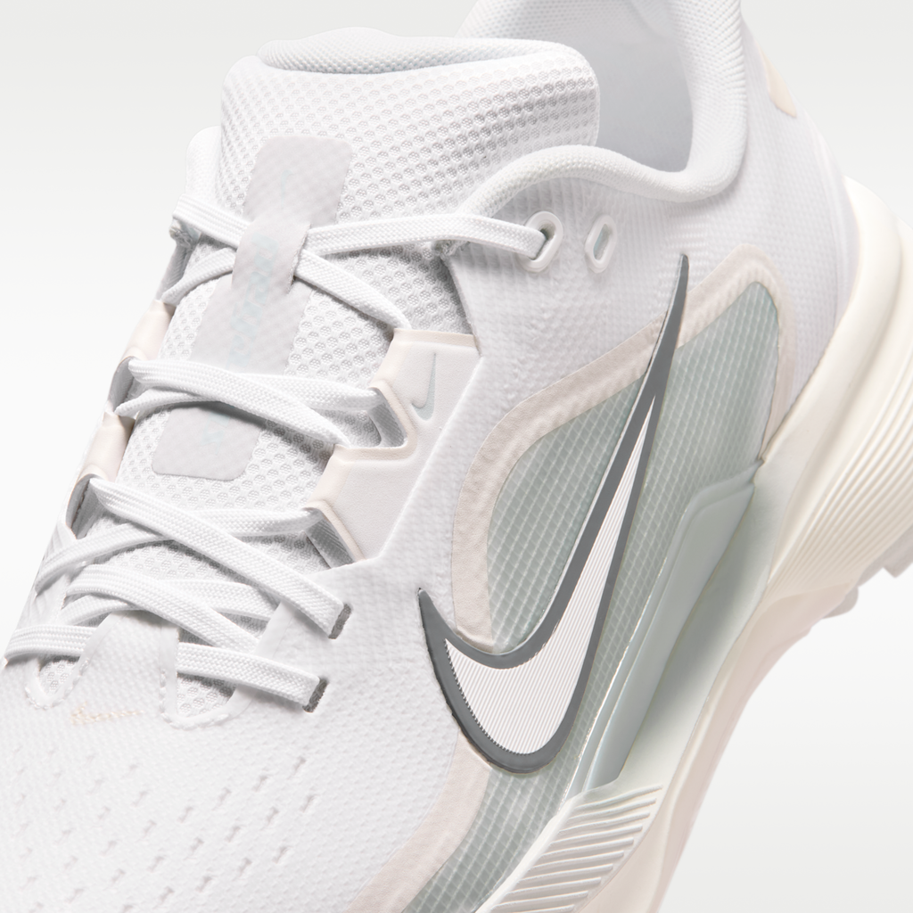 Women's Nike Pegasus 1 G Golf Shoes (Wide) - White/Sail/White