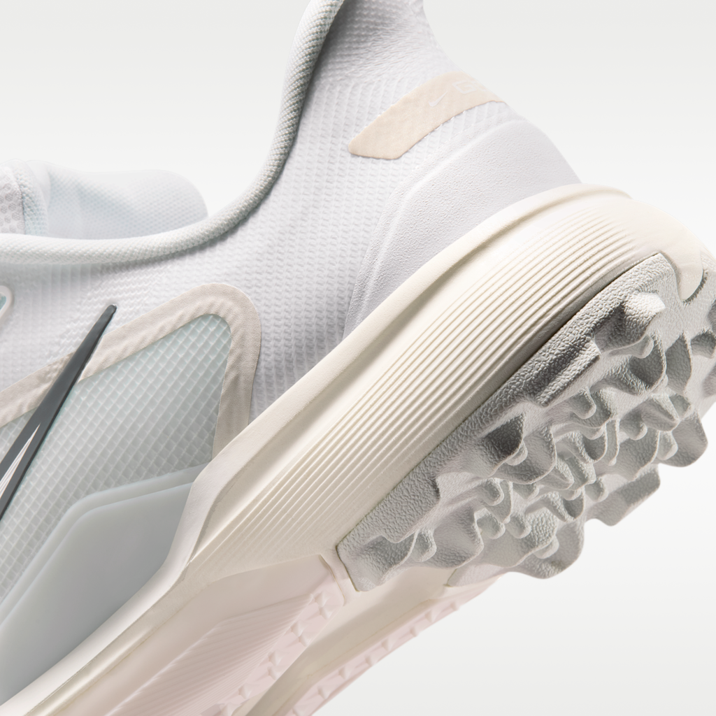 Women's Nike Pegasus 1 G Golf Shoes (Wide) - White/Sail/White