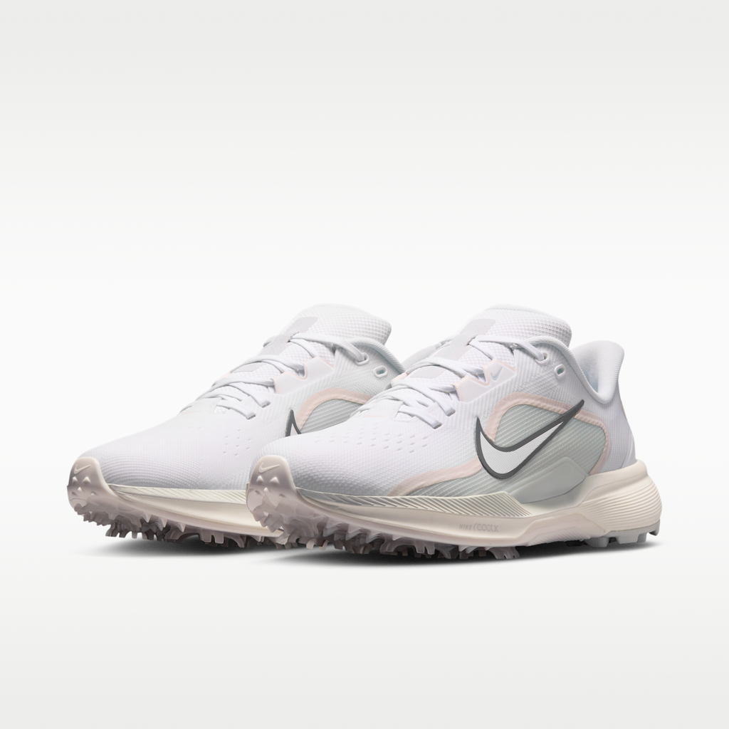 Women's Nike Pegasus 1 G Golf Shoes (Wide) - White/Sail/White