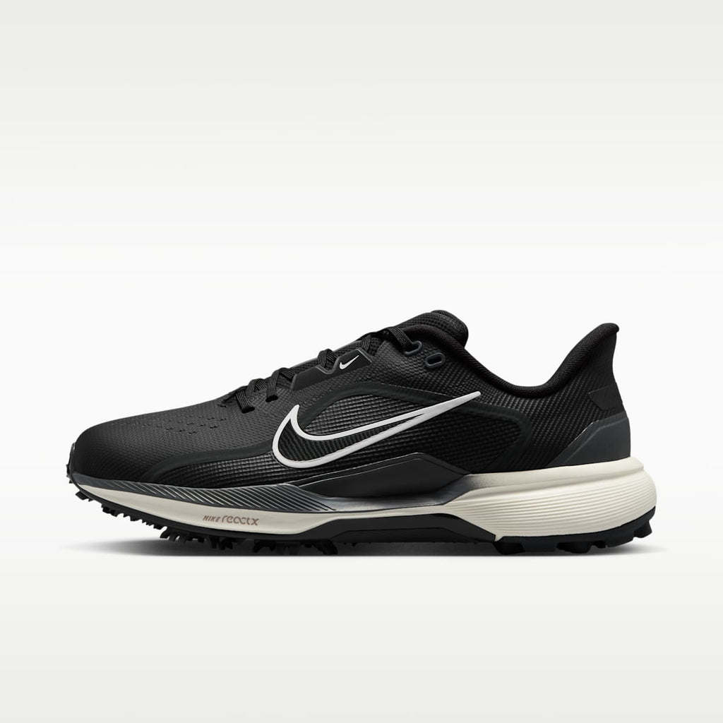 Nike Pegasus 1 G Golf Shoes (Wide) - Black/Sail/White - Image 1