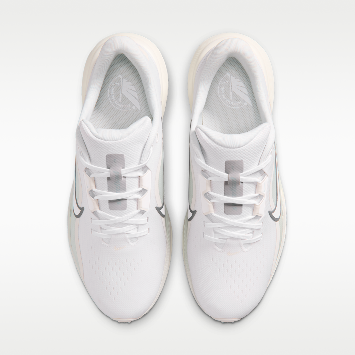 Women's Nike Pegasus 1 G Golf Shoes (Wide) - White/Sail/White