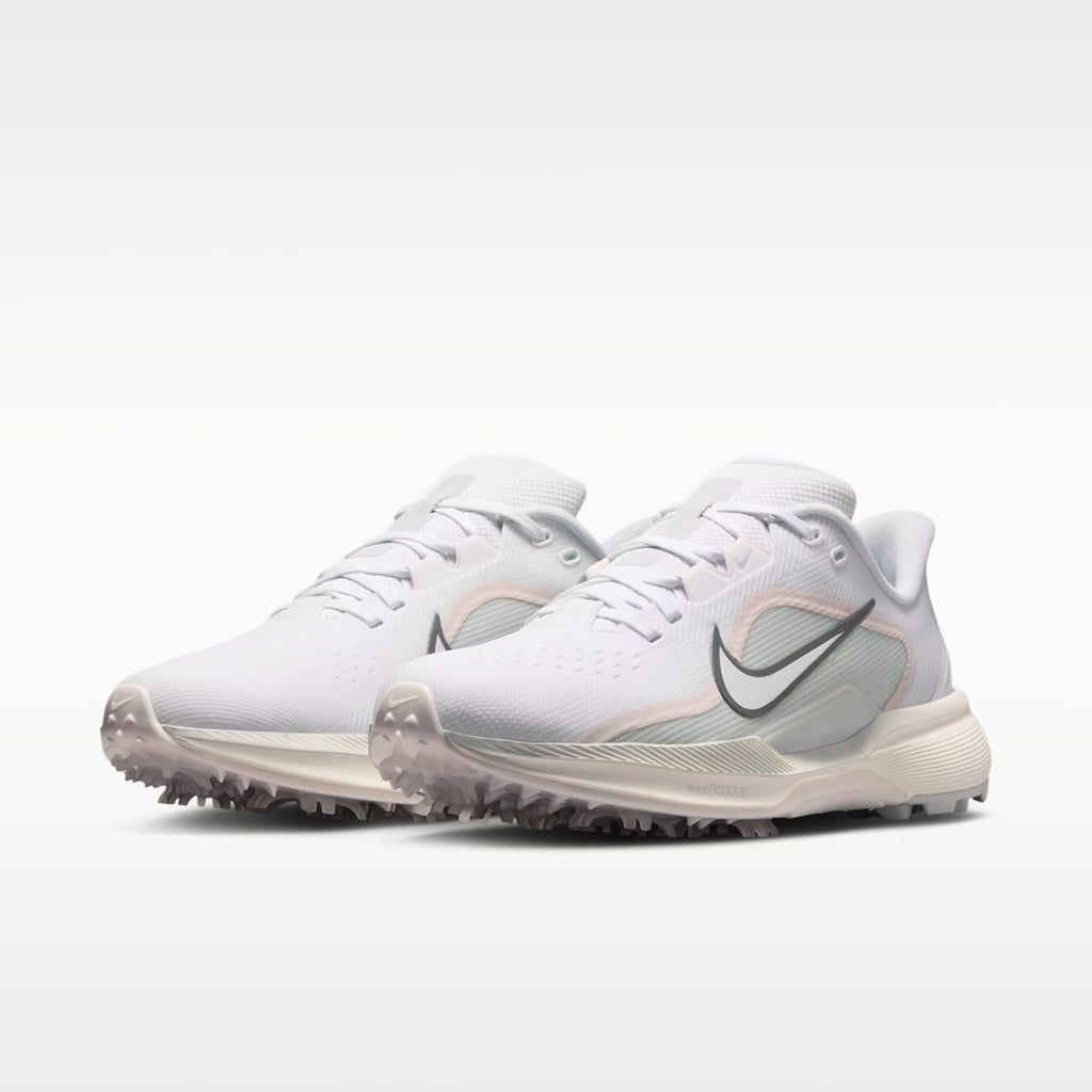 Nike Pegasus 1 G Golf Shoes (Wide) - White/Sail/White - Image 5