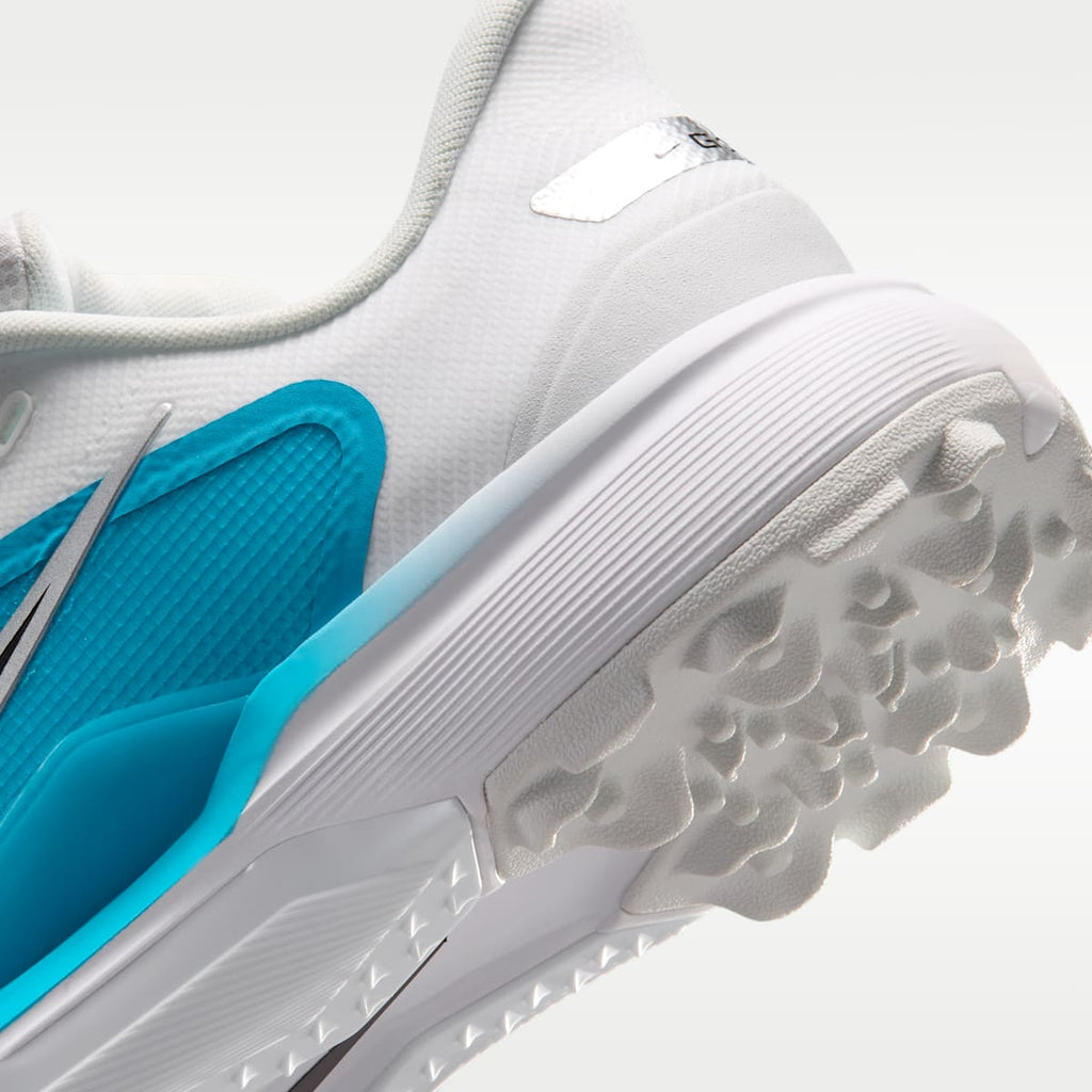 Nike Pegasus 1 G Golf Shoes - White/Light Current Blue/Black - Image 9