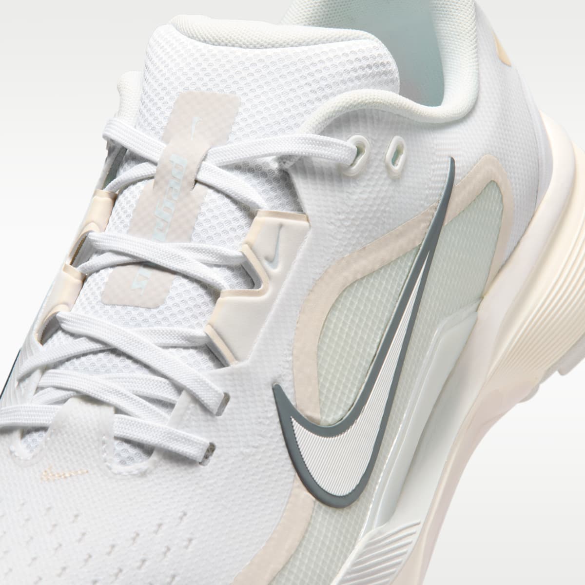 Nike Pegasus 1 G Golf Shoes - White/Sail/White - Image 8