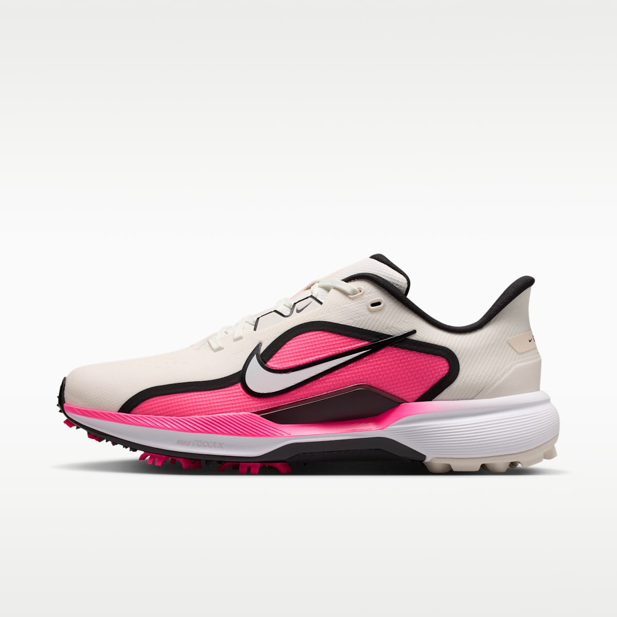 Nike Pegasus 1 G Golf Shoes - Sail/Hyper Pink/Black - Image 1