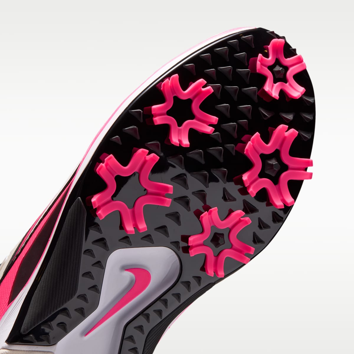 Nike Pegasus 1 G Golf Shoes - Sail/Hyper Pink/Black - Image 7