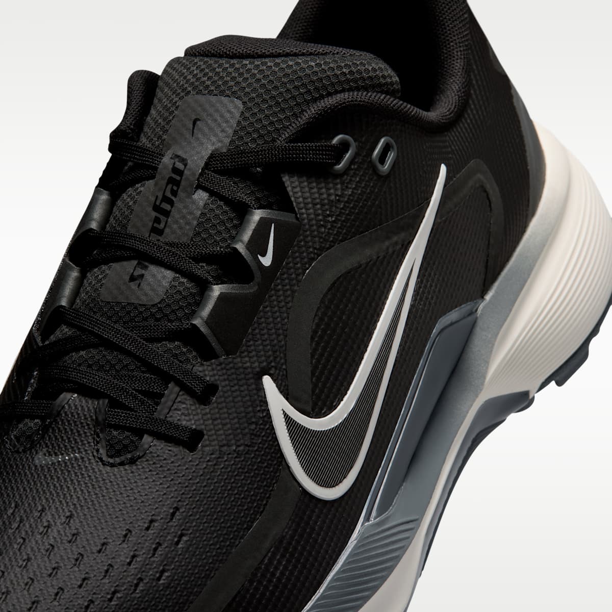 Nike Pegasus 1 G Golf Shoes - Black/Sail/White - Image 8
