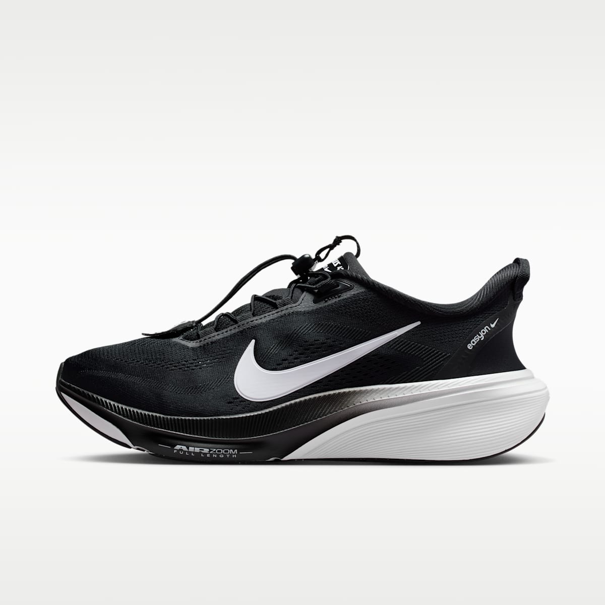 Nike Pegasus 42 EasyOn Men's Road Running Shoes - Black/Dark Smoke Grey/White - Image 1