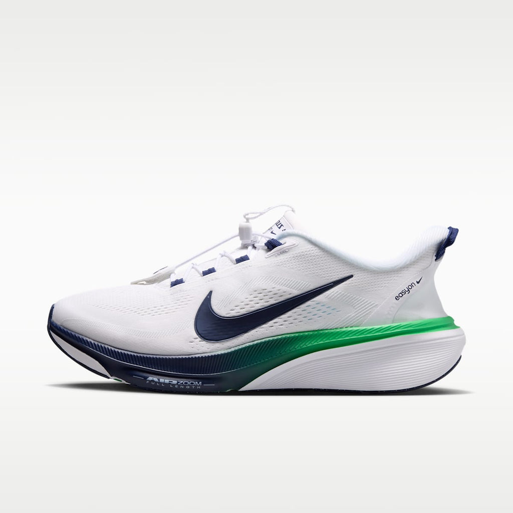 Nike Pegasus 42 EasyOn Men's Road Running Shoes - White/Green Spark/Midnight Navy - Image 1