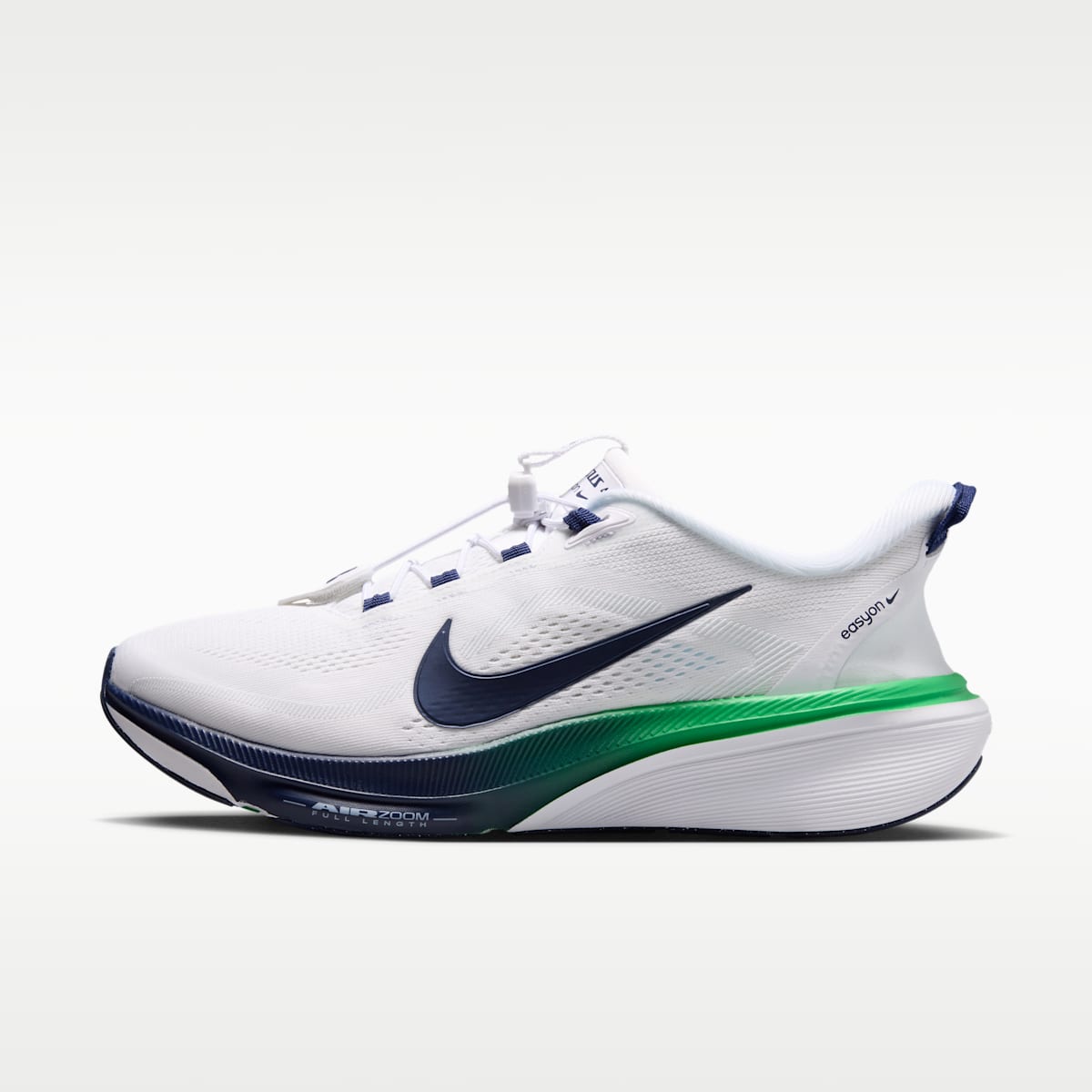Nike Pegasus 42 EasyOn Men's Road Running Shoes - White/Green Spark/Midnight Navy - Image 1