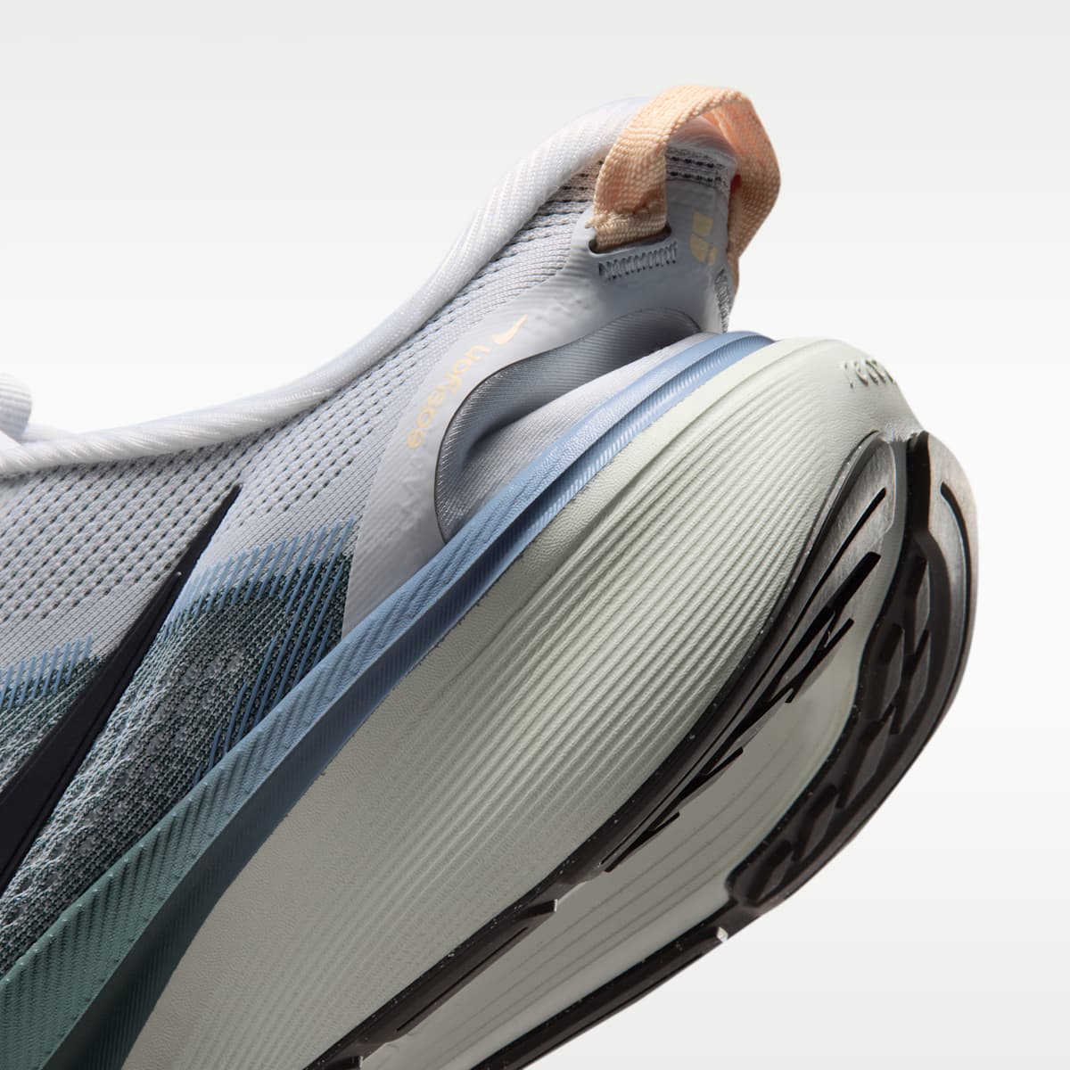 Nike Pegasus 42 EasyOn Men's Road Running Shoes - Pure Platinum/Mineral Slate/Work Blue/Dark Obsidian - Image 9