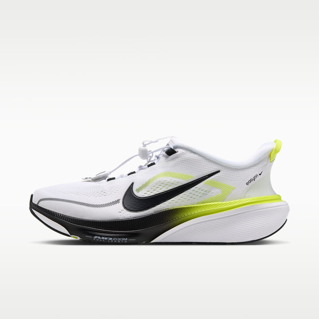 Nike Pegasus 42 EasyOn Men's Road Running Shoes - White/Lemon Venom/Black - Image 1