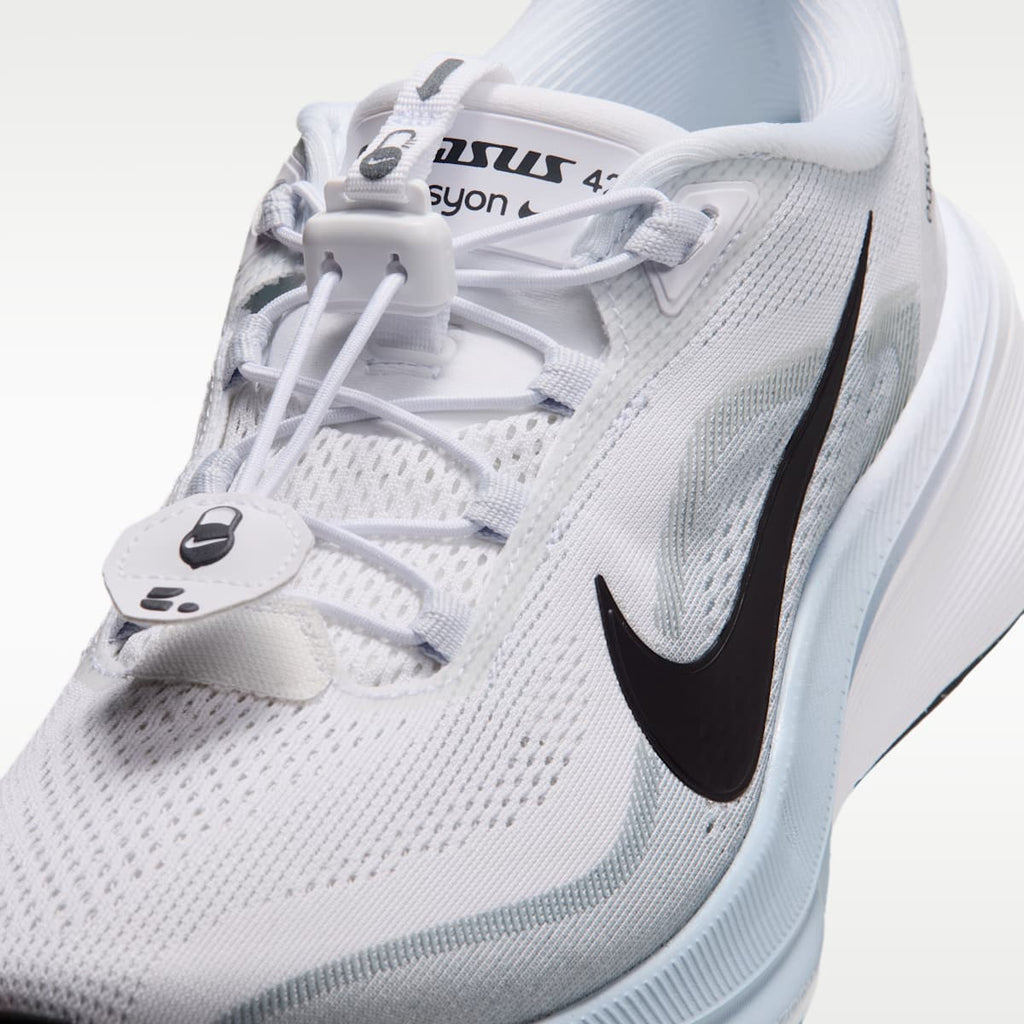 Nike Pegasus 42 EasyOn Men's Road Running Shoes - White/Football Grey/Black/Gridiron - Image 7