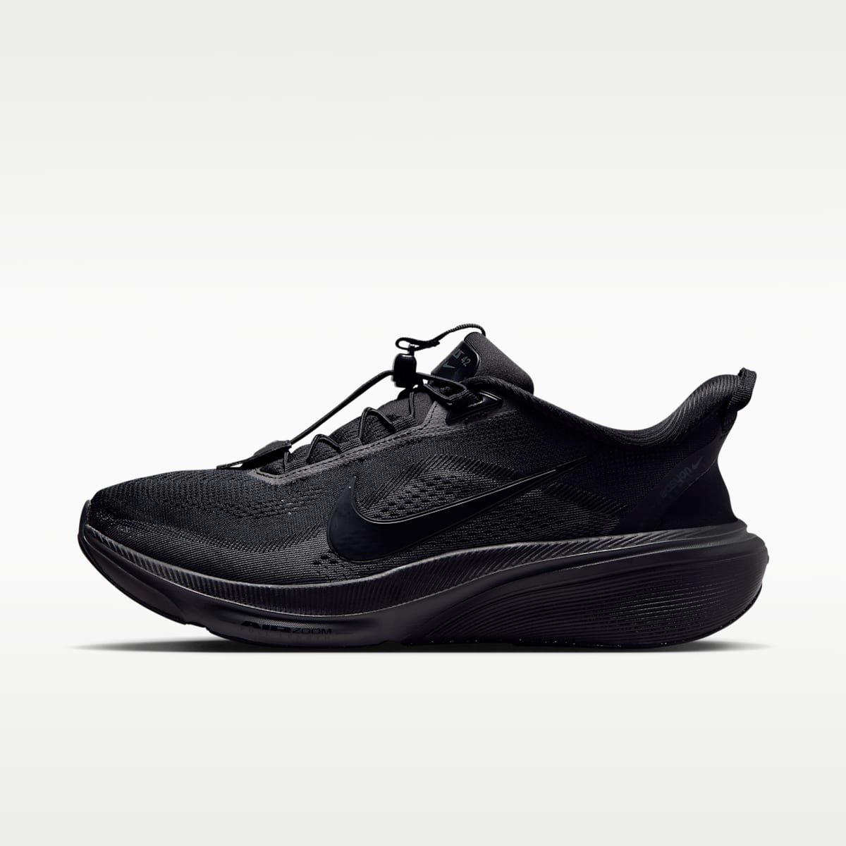 Nike Pegasus 42 EasyOn Men's Road Running Shoes - Black/Anthracite/Black - Image 1