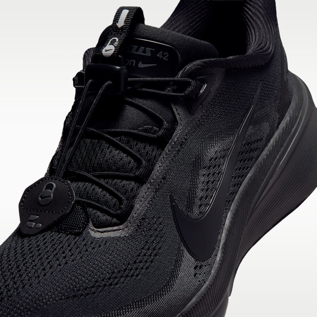 Nike Pegasus 42 EasyOn Men's Road Running Shoes - Black/Anthracite/Black - Image 7