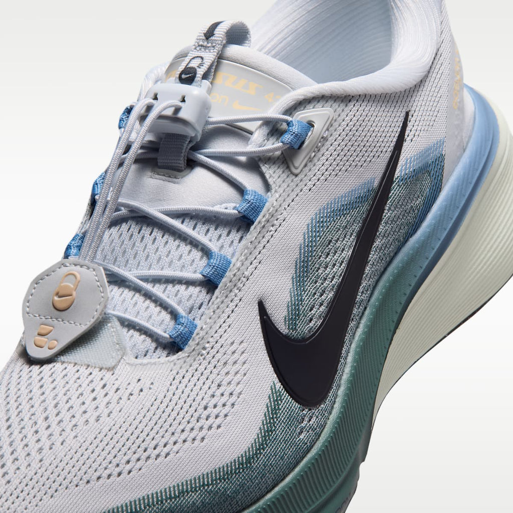 Nike Pegasus 42 EasyOn Men's Road Running Shoes - Pure Platinum/Mineral Slate/Work Blue/Dark Obsidian - Image 7