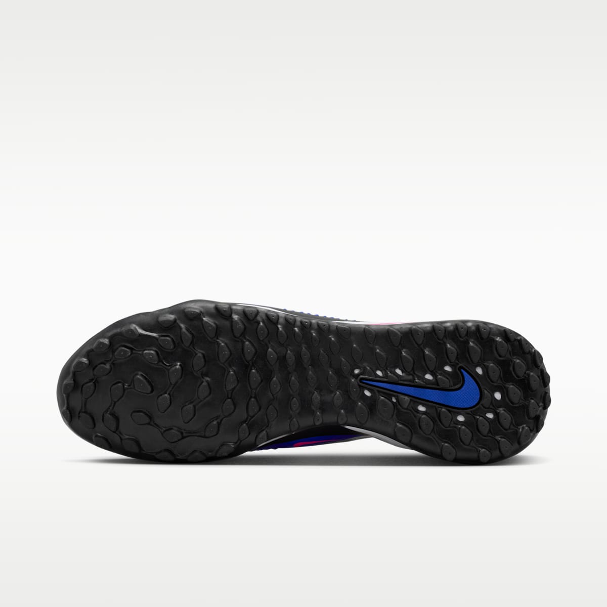 Nike Phantom 6 High Academy Turf Soccer Shoes - Racer Blue/White/Pink Blast - Image 2