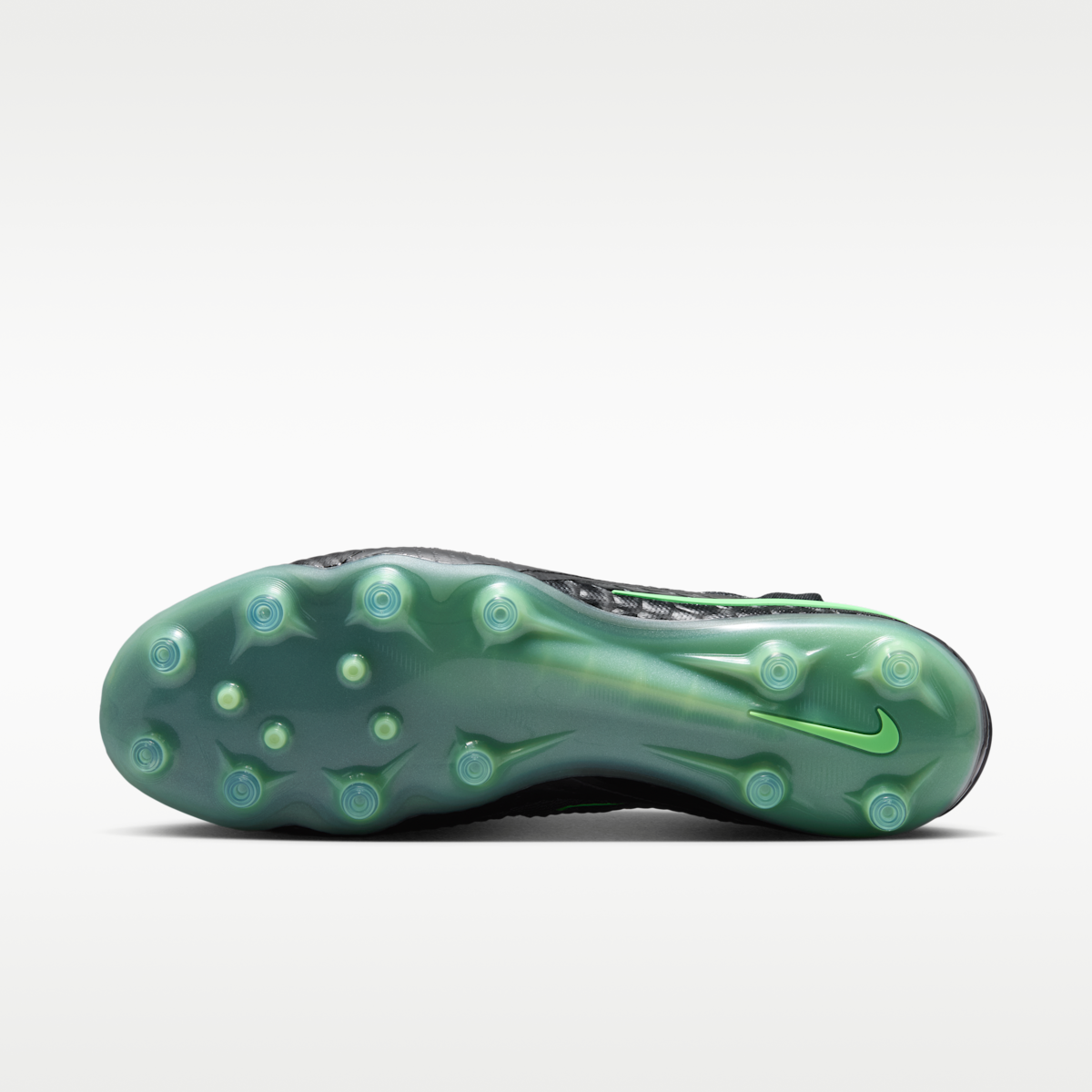 Women's Nike Phantom 6 High Elite Artificial-Grass Soccer Cleats - Black/Black/Illusion Green