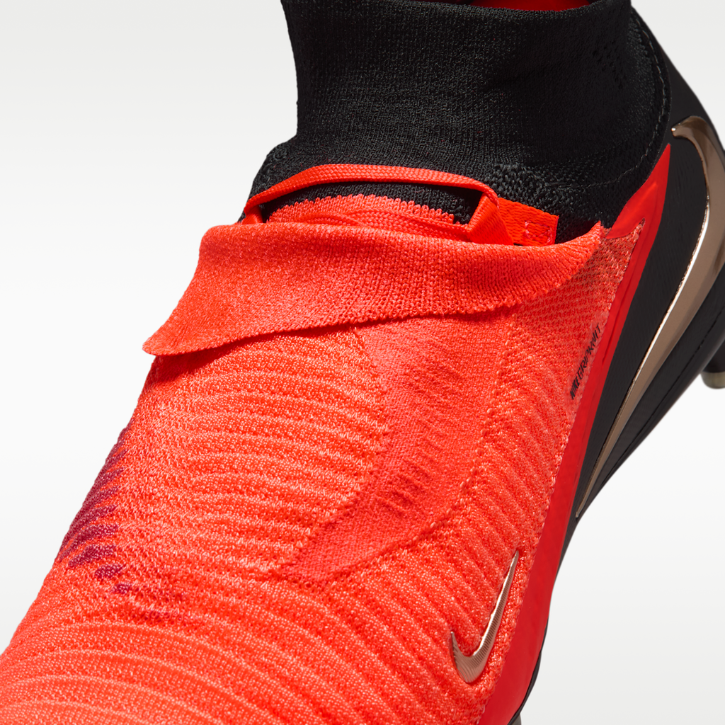 Women's Nike Phantom 6 High Elite Artificial-Grass Soccer Cleats - Bright Crimson/Bright Crimson/Black