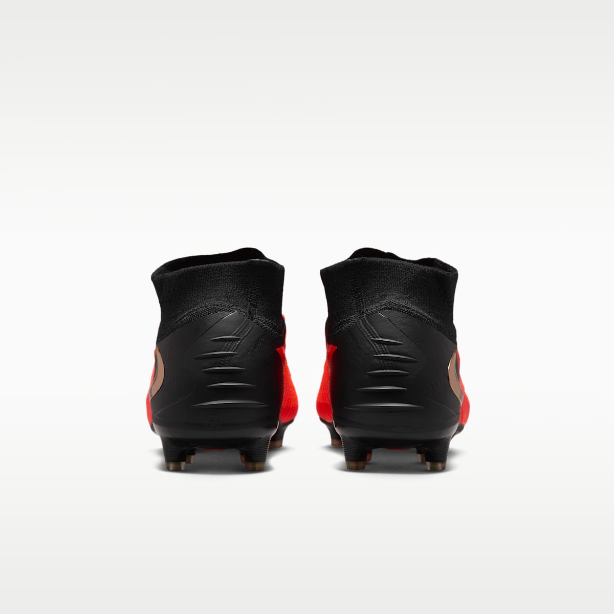 Nike Phantom 6 High Elite Artificial-Grass Soccer Cleats - Bright Crimson/Bright Crimson/Black - Image 6