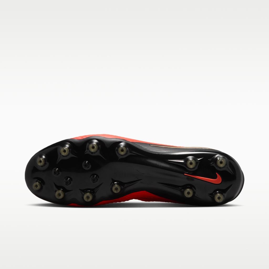 Women's Nike Phantom 6 High Elite Artificial-Grass Soccer Cleats - Bright Crimson/Bright Crimson/Black