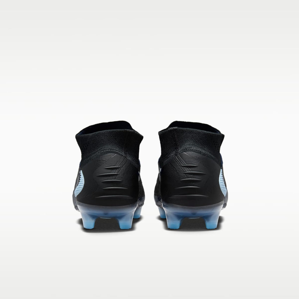 Nike Phantom 6 High Elite Firm-Ground Soccer Cleats - Black/Black - Image 6