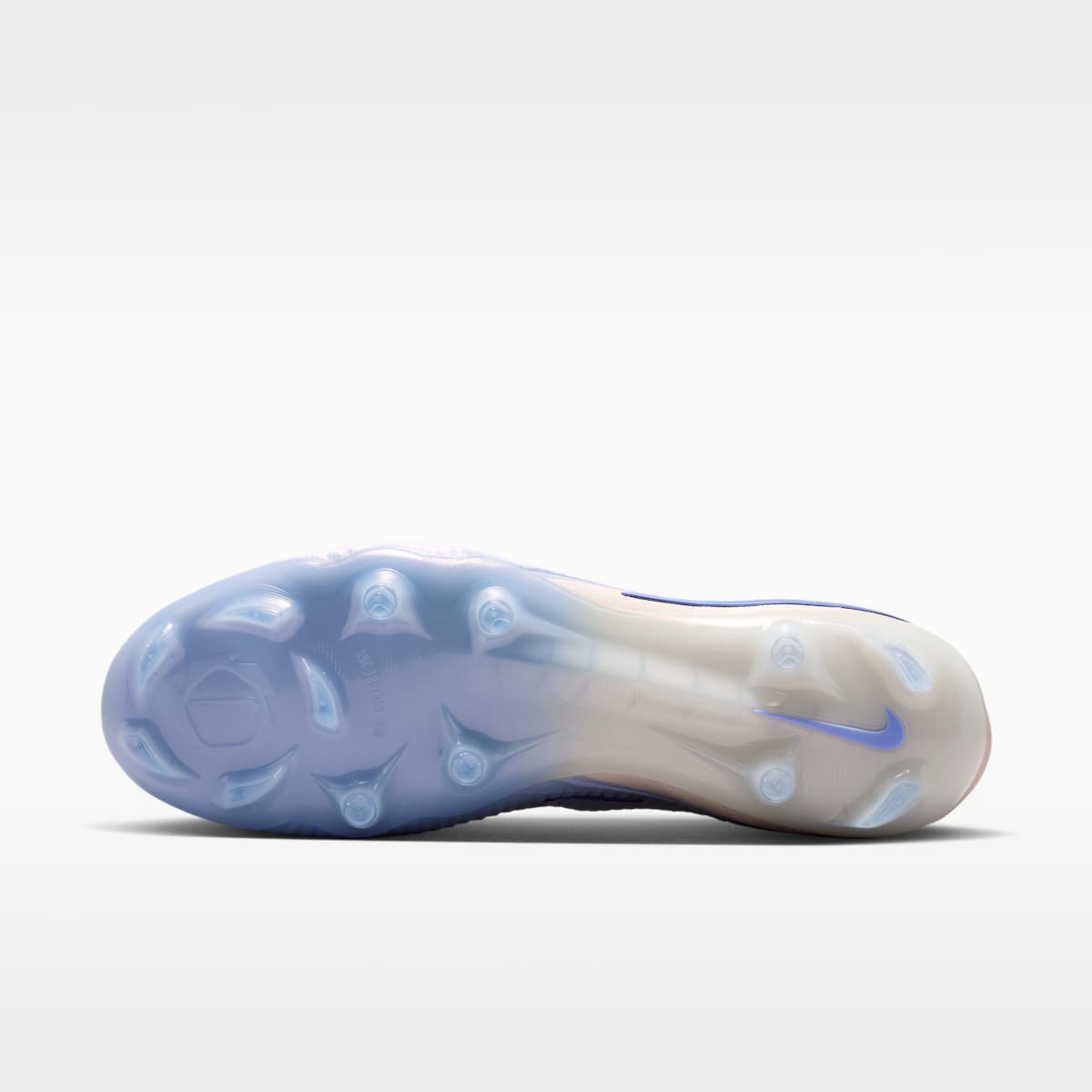 Nike Phantom 6 High Elite LV8 Firm-Ground Soccer Cleats - Ghost/Guava Ice/Ghost - Image 2