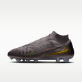 Nike Phantom 6 High Elite LV8 Firm-Ground Soccer Cleats - Medium Ash/Black/Gold Amber - Image 1