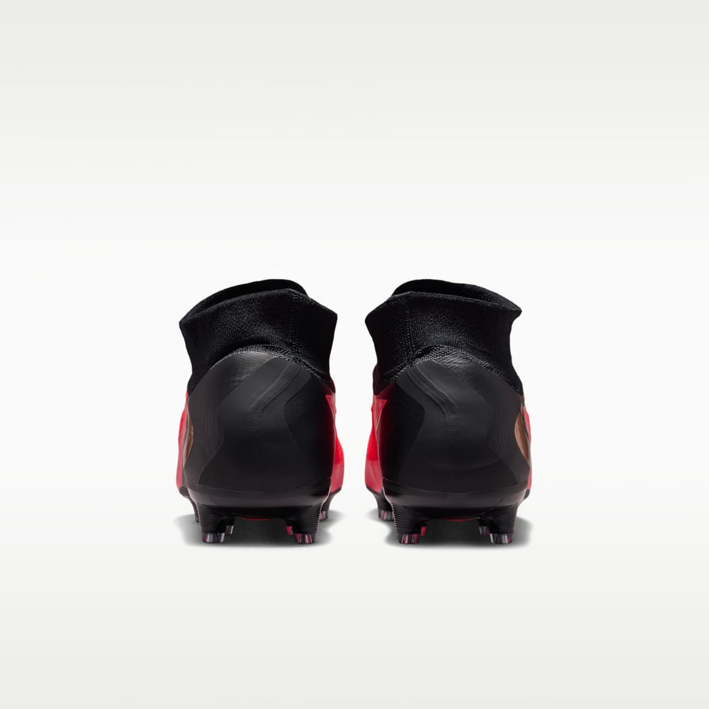 Women's Nike Phantom 6 High Pro Artificial-Grass Soccer Cleats - Bright Crimson/Black/Blur