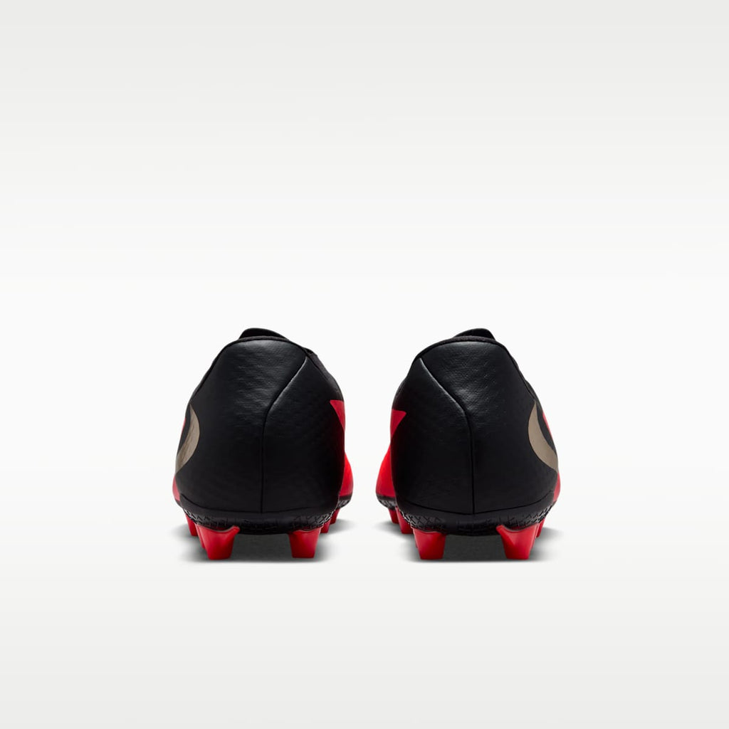Women's Nike Phantom 6 Low Academy Artificial-Grass Soccer Cleats - Bright Crimson/Black/Blur