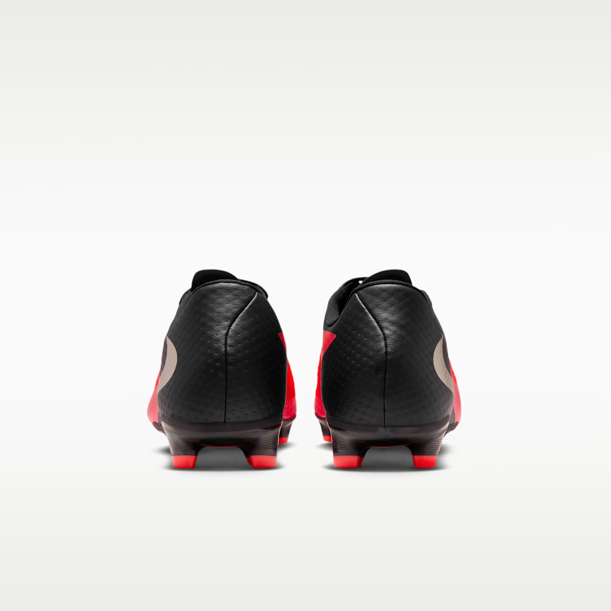 Nike Phantom 6 Low Academy Multi-Ground Soccer Cleats - Bright Crimson/Black/Blur - Image 6