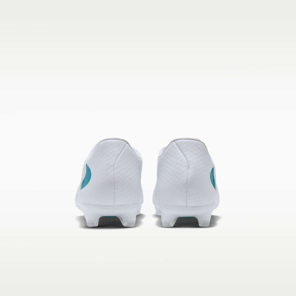 Nike Phantom 6 Low Academy Multi-Ground Soccer Cleats - White/White/Dusty Cactus - Image 6
