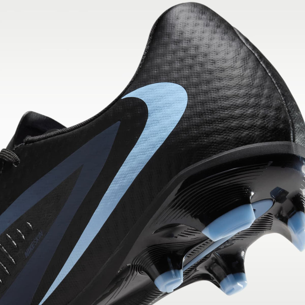 Nike Phantom 6 Low Academy Multi-Ground Soccer Cleats - Black/Black - Image 9