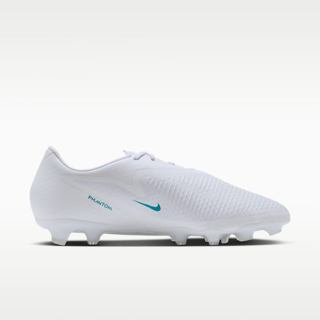 Nike Phantom 6 Low Academy Multi-Ground Soccer Cleats - White/White/Dusty Cactus - Image 3