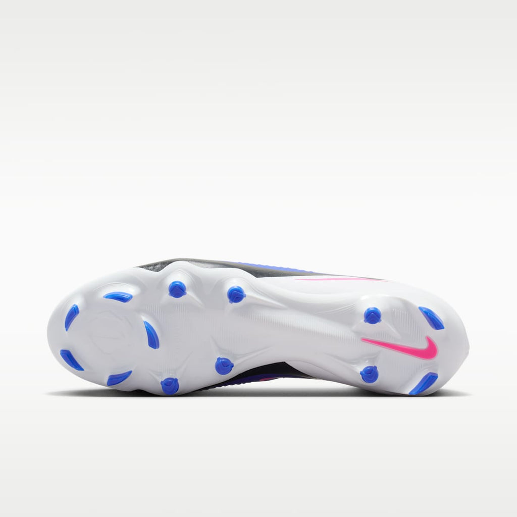 Women's Nike Phantom 6 Low Academy Multi-Ground Soccer Cleats - Racer Blue/White/Pink Blast