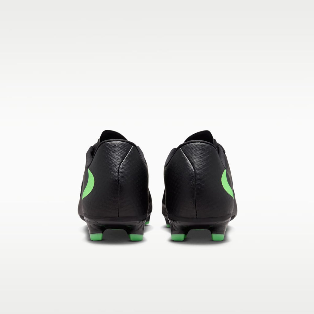 Women's Nike Phantom 6 Low Academy Multi-Ground Soccer Cleats - Black/Black/Illusion Green