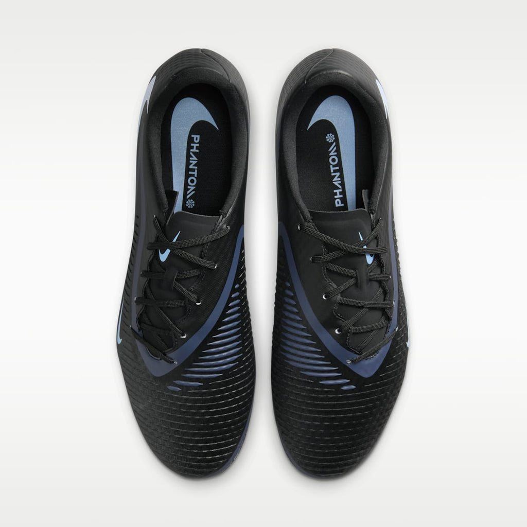 Nike Phantom 6 Low Academy Multi-Ground Soccer Cleats - Black/Black - Image 4