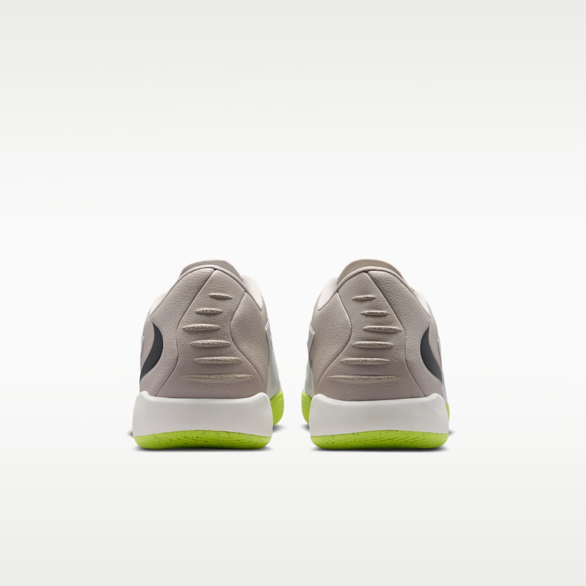 Nike Phantom 6 Low Academy Indoor/Court Soccer Shoes - Moon Particle/Lemon Venom/Black - Image 6